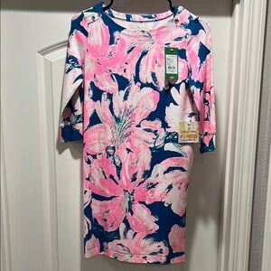 Lilly Pulitzer Tidal Wave Pans Garden Dress